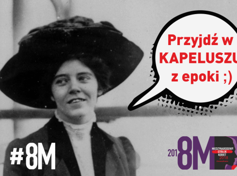 8 marca Międzynarodowy Strajk Kobiet - grafika