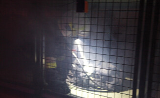 Tysięczny strażak w komorze dymowej