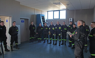 Tysięczny strażak w komorze dymowej