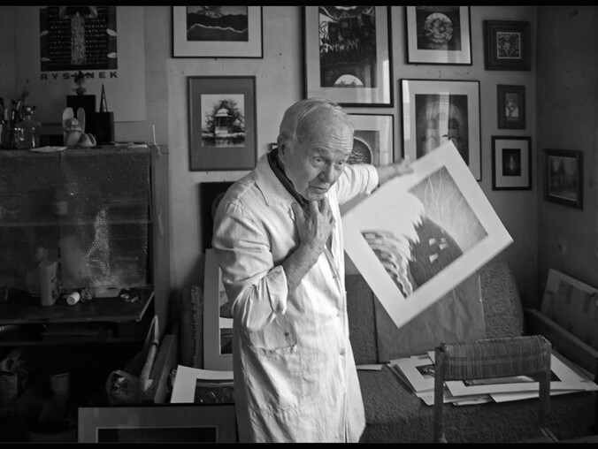 55-lecie pracy twórczej Edwarda Krefta - grafika