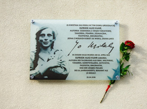 117 urodziny Piete Kuhr, autorki wojennego dziennika - grafika