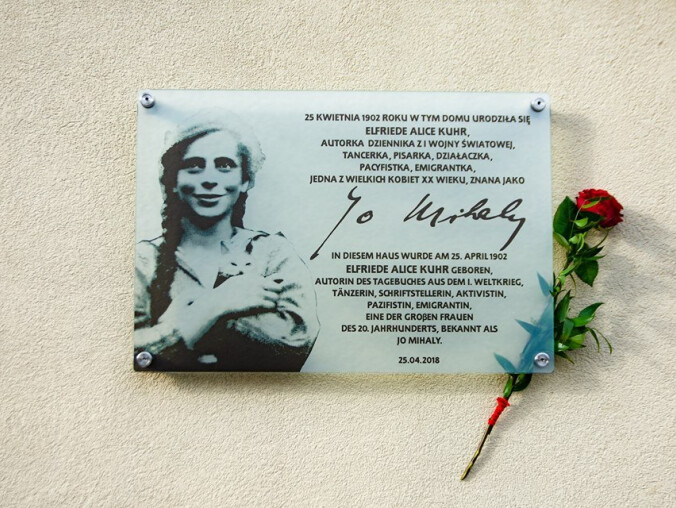 117 urodziny Piete Kuhr, autorki wojennego dziennika - grafika