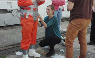 Studenci ASP projektują w Pile stroje kosmonautów