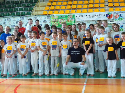 Capoeira o Puchar Starosty Pilskiego - grafika