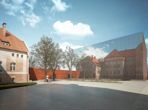 Tak będzie wyglądała hala przy Szkole Podstawowej nr 7 - grafika