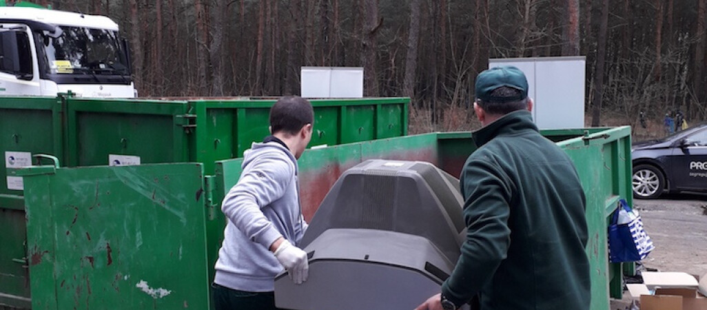 800 kg śmieci zebrano na osiedlu Górnym