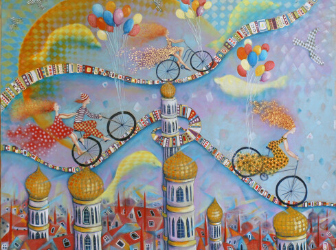 Koncert, wystawa i poczęstunek na dworcu PKP - grafika