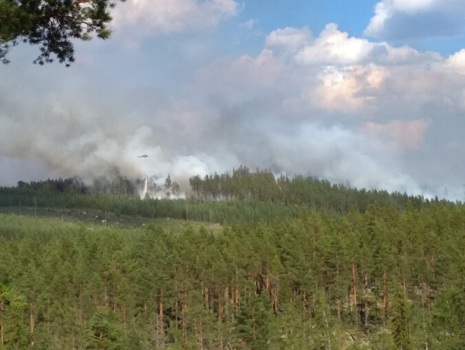 Strażacy z regionu walczą z pożarami w Szwecji [GALERIA] - grafika