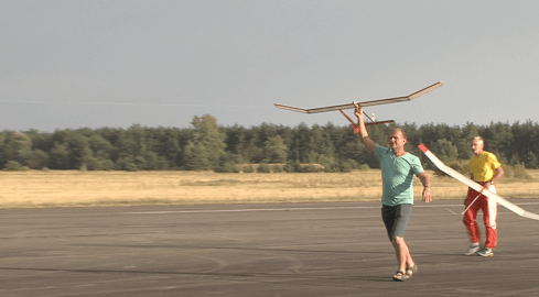 Ogólnopolskie zawody modeli swobodnie latających - grafika