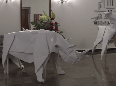 Origami nad Gwdą - trzydniowe warsztaty - grafika