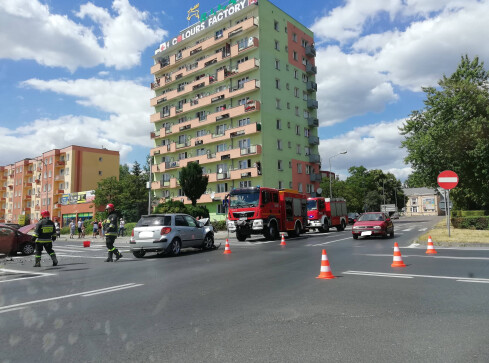 Wypadek w centrum Piły [GALERIA] - grafika