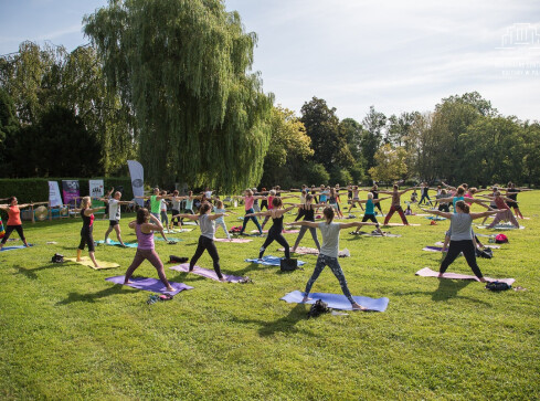 Joga w Parku Miejskim - galeria zdjęć - grafika
