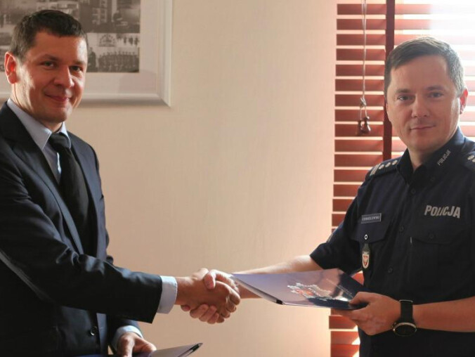 Powstaje projekt pilskiej komendy policji - grafika