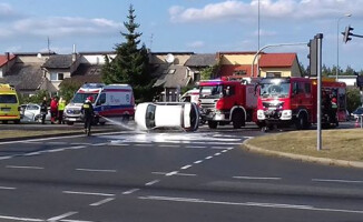 Wypadek na al. Wojska Polskiego w Pile