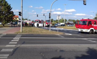 Wypadek na al. Wojska Polskiego w Pile