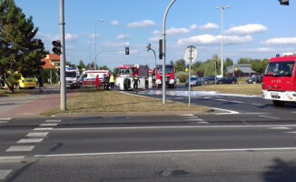 Wypadek na al. Wojska Polskiego w Pile