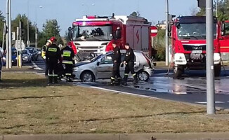 Wypadek na al. Wojska Polskiego w Pile