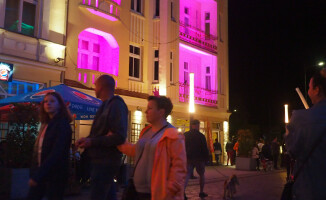 Trwa Festiwal Teatrów Światła. Dziś Plac Aniołów