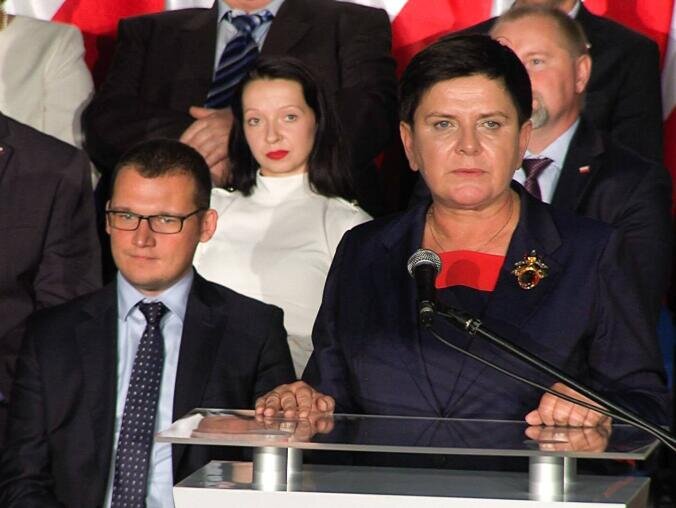 Beata Szydło wspiera kandydatów PiS w Wałczu - grafika