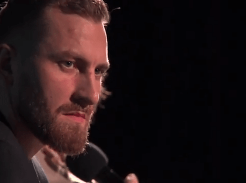 Robert Gulaczyk jako Vincent van Gogh w Pile - grafika