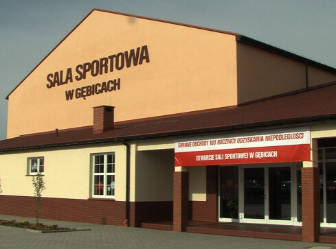 Szkoła w Gębicach ma nową salę sportową - grafika