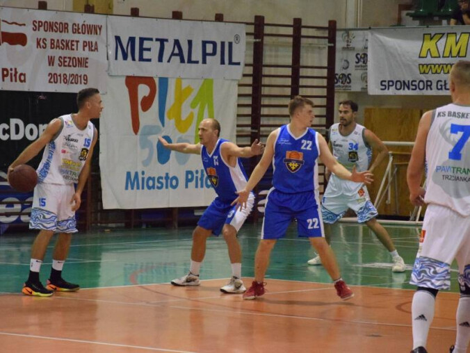Basket Piła wysoko pokonał STK Grom Słupca - grafika
