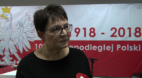 Krystyna Czubówna czytała Antologię Niepodległości - grafika