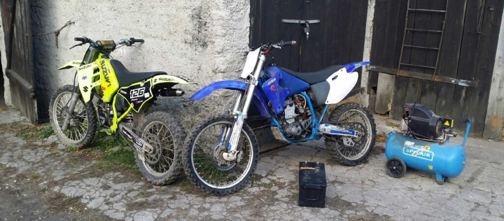 Nastolatkowie i 56-latek ukradli dwa motocykle