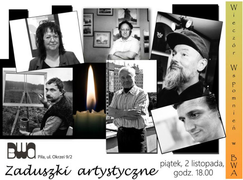 Zaduszki artystyczne w BWA - grafika