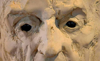 Rzeźba i hologram w pilskim BWA