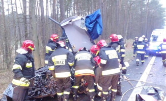 Śmiertelny wypadek na drodze krajowej nr 11