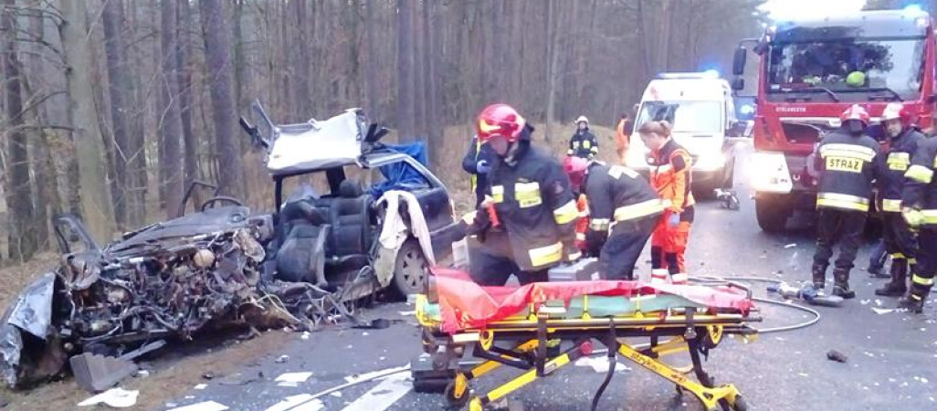 Śmiertelny wypadek na drodze krajowej nr 11