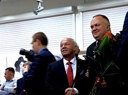 Eligiusz Komarowski dalej starostą pilskim - grafika