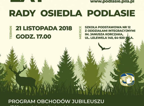 Obchody 35-lecia Rady Osiedla Podlasie - grafika