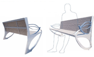 Ławeczka - ważka. Który projekt wam się podoba?