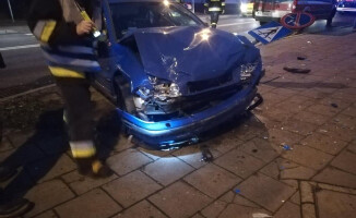 Trzy osoby ranne. Wypadek na skrzyżowaniu