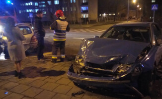 Trzy osoby ranne. Wypadek na skrzyżowaniu