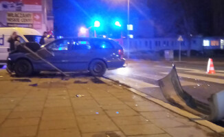 Trzy osoby ranne. Wypadek na skrzyżowaniu