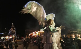 Parada Bożonarodzeniowa na pilskim jarmarku [ZDJĘCIA]