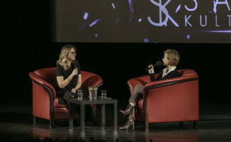 Gabriela Muskała w Salonie Kulturalnym TV ASTA [ZDJĘCIA]