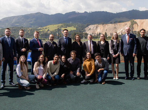 Pilscy studenci wrócili z Kolumbii - grafika