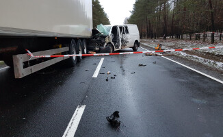 Wypadek na trasie Piła - Dobrzyca  [ZDJĘCIA]