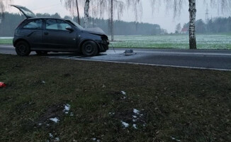 Wypadek na trasie Piła - Złotów. Zablokowana droga