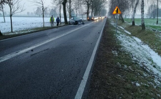 Wypadek na trasie Piła - Złotów. Zablokowana droga