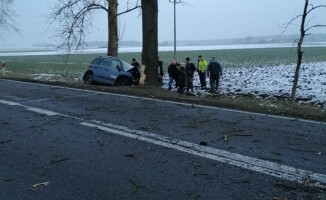 Wypadek na trasie Piła - Złotów. Zablokowana droga
