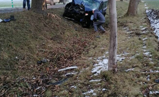Wypadek na trasie Piła - Złotów. Zablokowana droga
