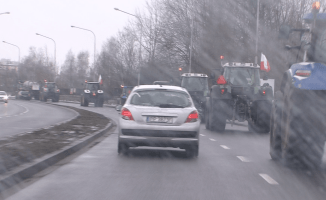 Protest rolników w Pile [ZDJĘCIA i VIDEO]