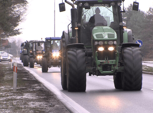 Protest rolników w Pile [ZDJĘCIA i VIDEO] - grafika