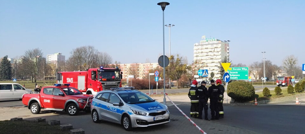 Pilscy strażacy nad jeziorem Pile