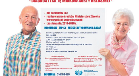 Badania przesiewowe tętniaków aorty brzusznej - grafika
